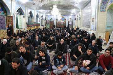 اجتماع بزرگ رویش سلیمانی ها در شام غریبان شهید سپهبد سلیمانی 